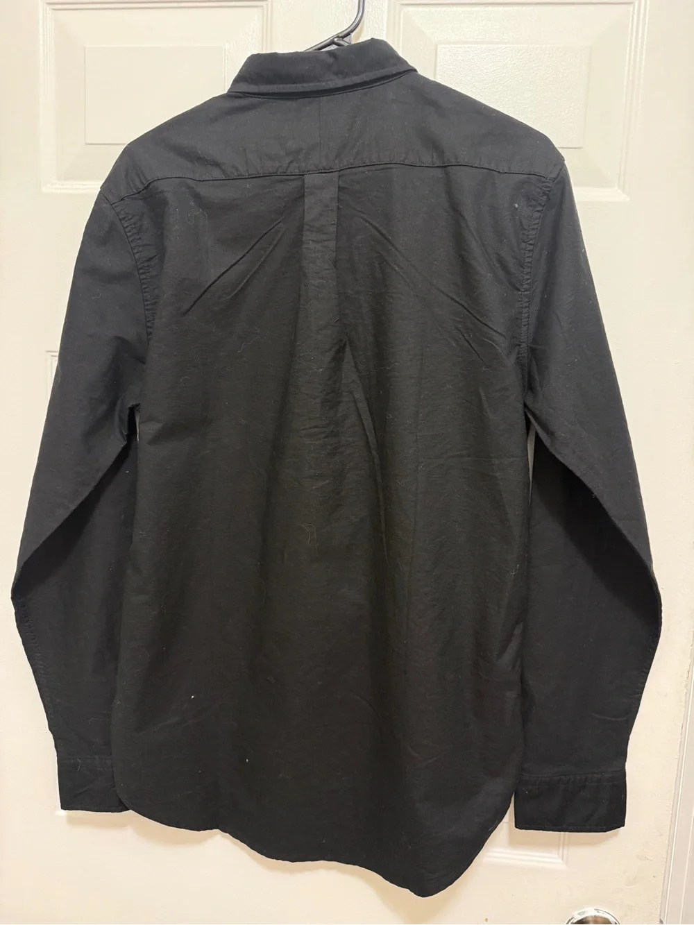 Ralph Lauren Men’s Black Button-Down Oxford Shirt - Red Pony Logo new condition